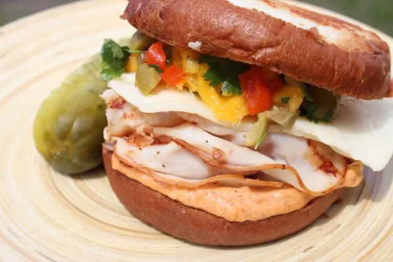 Tex-Mex Cuban Sandwich with Olive & Mango Relish