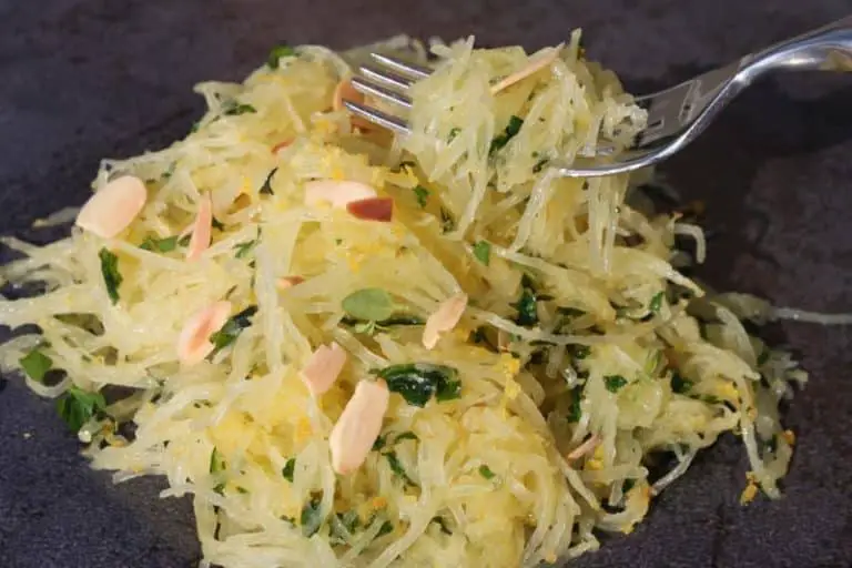 Butter & Sage Spaghetti Squash with Toasted Pine Nuts