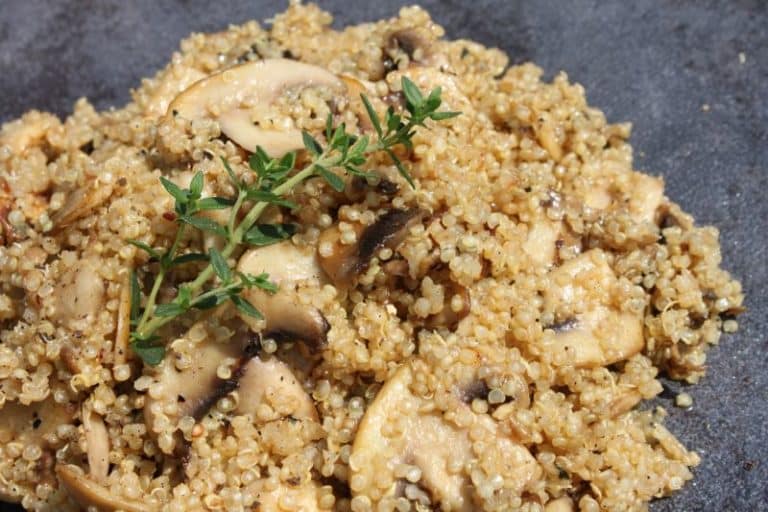 Quinoa & Mushroom Sauté