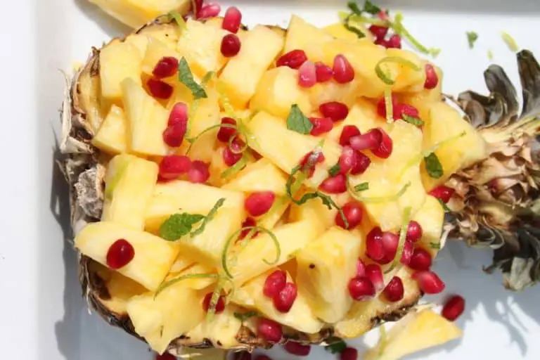 Pomegranate & Pineapple Fruit Salad