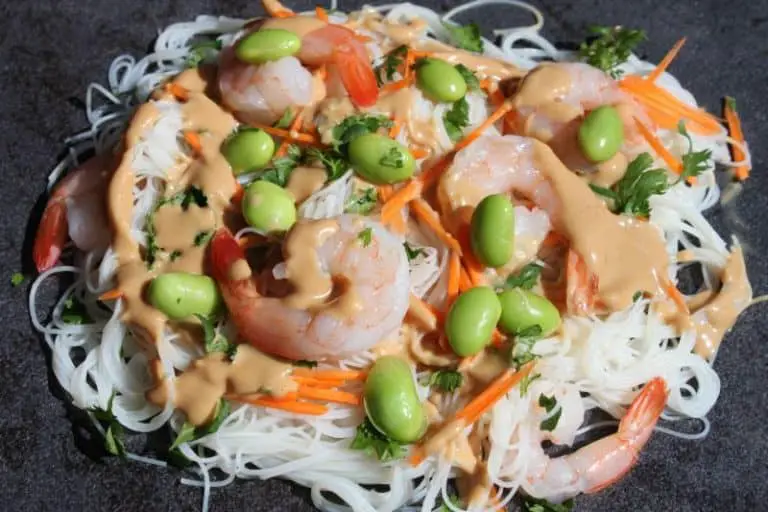 Thai Shrimp & Edamame Noodle Salad