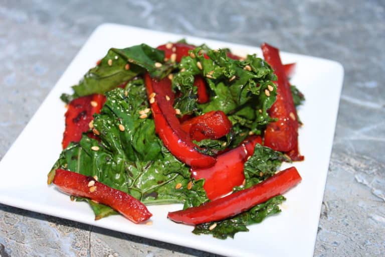 Peppery Kale Stir-Fry
