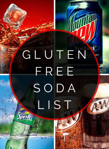Gluten Free Soda List