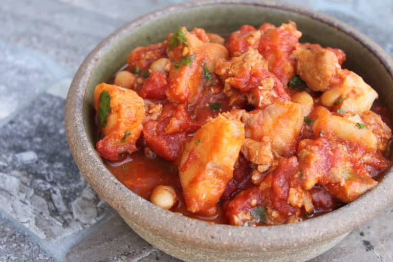 Sicilian Spicy Fish Stew