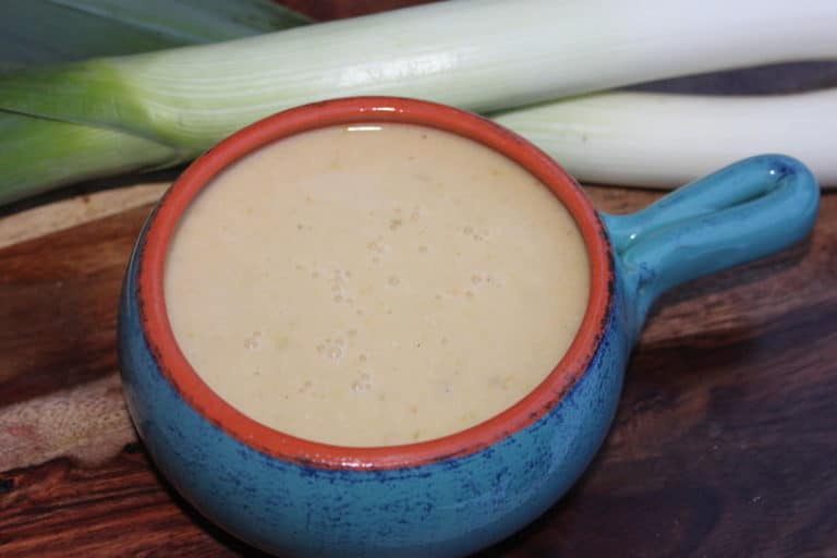 Cheddar & Leek Soup