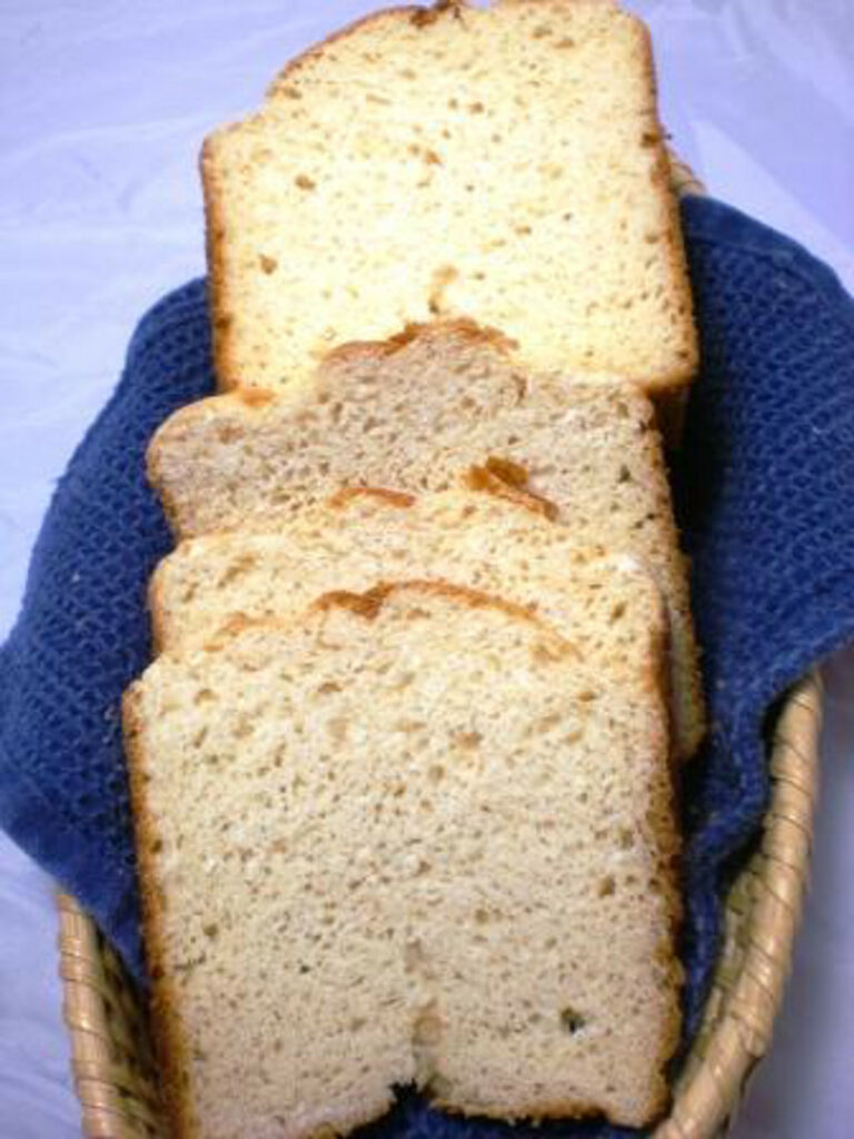 Almond Bread (Bread Machine)