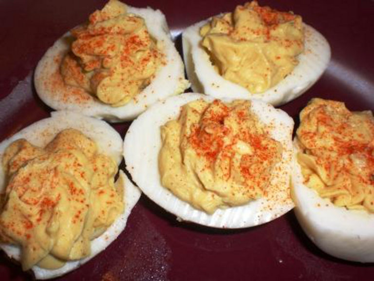 Deviled Eggs with Honey Mustard