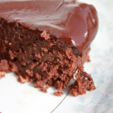 Flourless Chickpea Chocolate Cake1