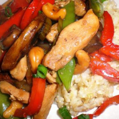 Ginger Chicken With Pecans4