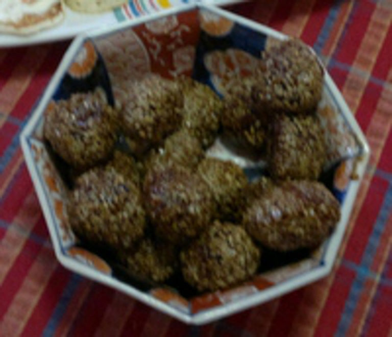 Sesame Meatballs
