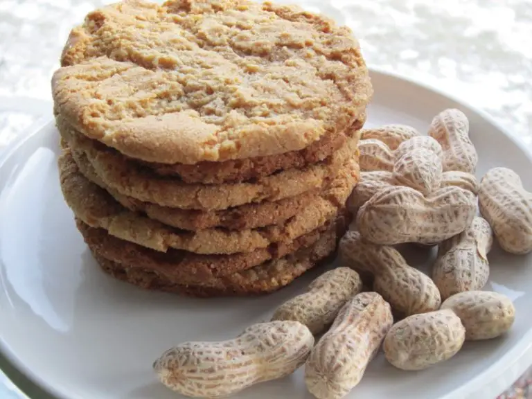 Crispy Peanut Butter Oatmeal Cookies