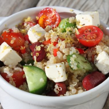 Quinoa Greek Salad1