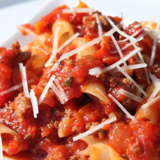 Spicy Bolognese Sauce - Gluten Free Club