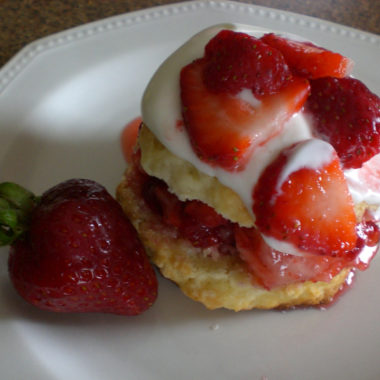 Strawberry Shortcake Scones1