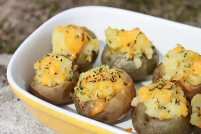 Twice-Baked Baby Potatoes
