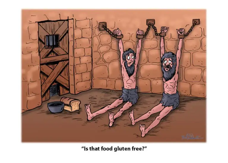 Gluten Free Club Cartoon – Is That Food Gluten Free