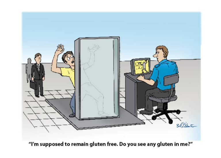 Gluten Free Club Cartoon – See Any Gluten In Me?